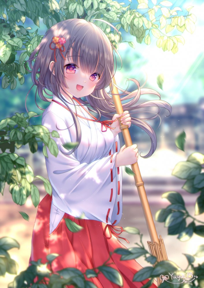 【二次】巫女服を着た女の子の画像　その３